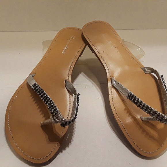 ANNA ALMEIDA - CAMILLA-05 RHINESTONE THONG SLIPPER - Picture 5 of 6